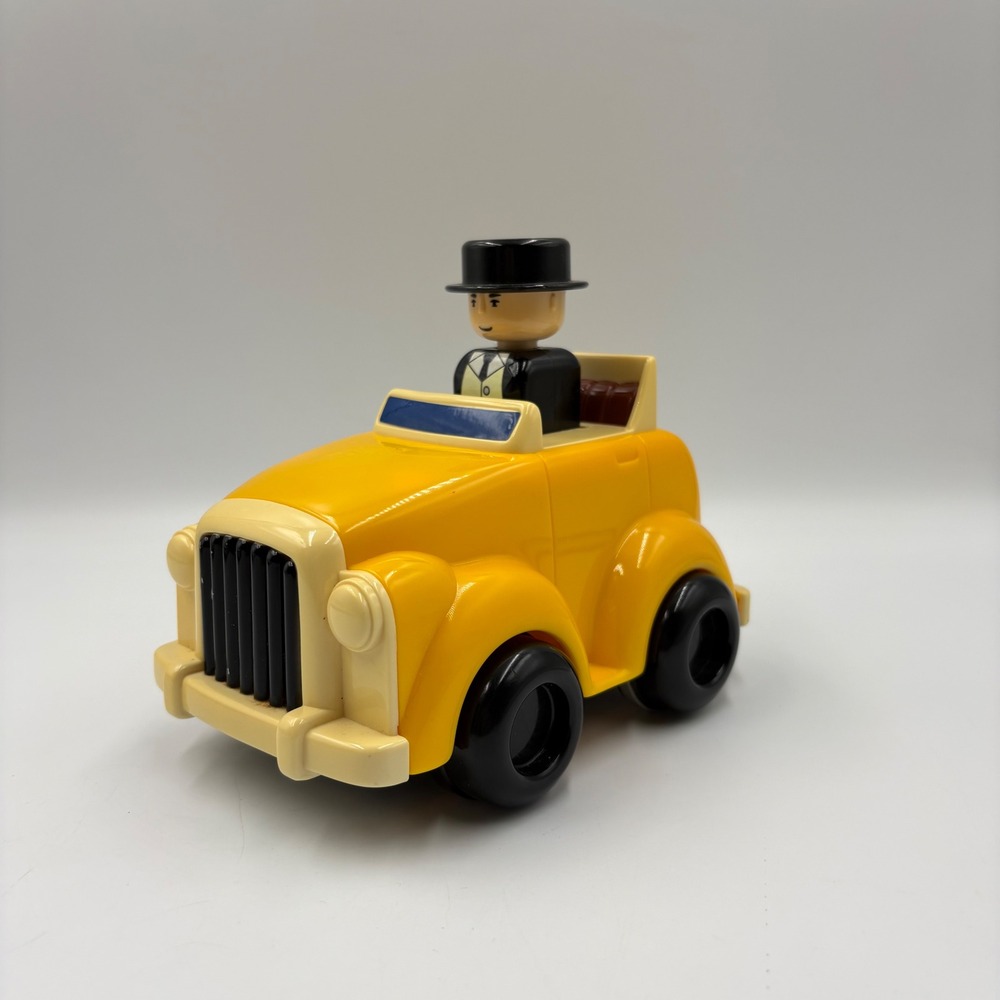 Tomy Thomas Friends Sir Topham Hatt Yellow Car 1997 Vintage Toy Vehicle Good